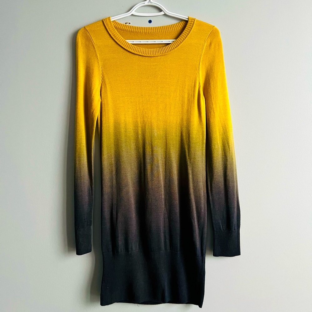 Long Sweater Dress, Size M
